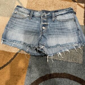 Lucky Brand Light Blue Distressed Denim Shorts NWOT